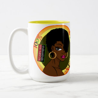 Caneca De Café Em Dois Tons Melanina 100