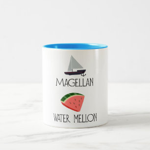 Caneca De Café Em Dois Tons Melão de Água Magellan