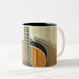 Caneca De Café Em Dois Tons Melhor ajudante de sempre