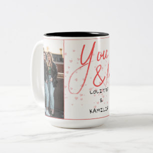 Caneca De Café Em Dois Tons Melhor Amigo, Mug De Café De 4 Vezes - Você E Eu