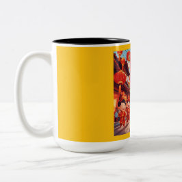 Caneca De Café Em Dois Tons Melhor Ano Novo Chinês 2025