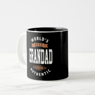 Caneca De Café Em Dois Tons Melhor Avô do Mundo