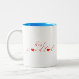 Caneca De Café Em Dois Tons Melhor Avô, Presente para Avô, Moderno 