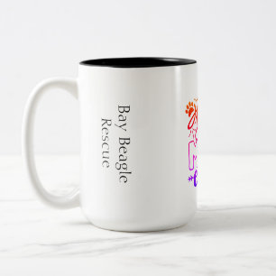 Caneca De Café Em Dois Tons Melhor Cachorro Mamãe Nunca Mug
