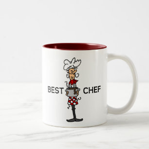 Caneca De Café Em Dois Tons Melhor Chef