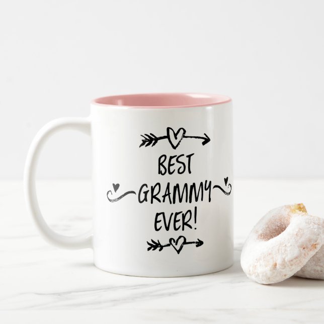 Caneca De Café Em Dois Tons Melhor Grammy de Todos os Tempos (Com Donut)