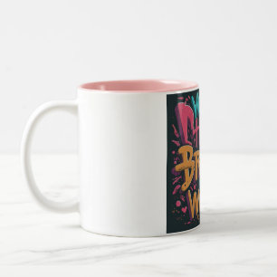 Caneca De Café Em Dois Tons Melhor Irmão do Mundo