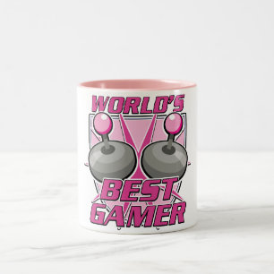 Caneca De Café Em Dois Tons Melhor jogador do mundo