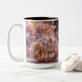 Caneca De Café Em Dois Tons Melhor Mãe
