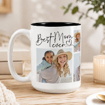 Melhor Mãe de Todos os Tempos Foto Personalizada