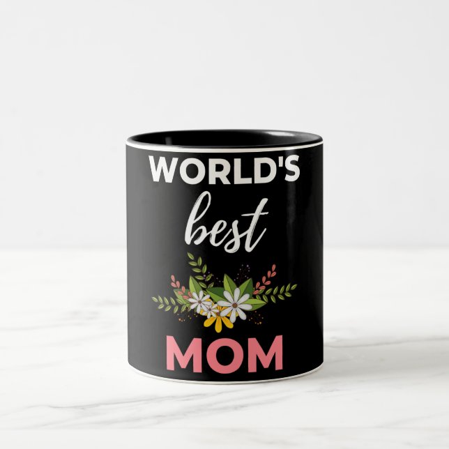 Caneca De Café Em Dois Tons Melhor Mãe do Mundo (Centro)