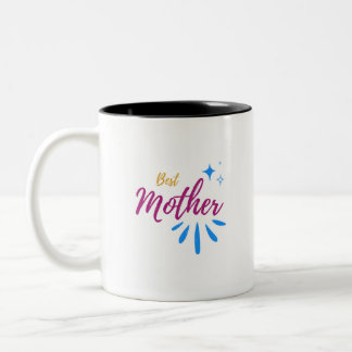 CANECA DE CAFÉ EM DOIS TONS MELHOR MÃE MUG PARA MÃE