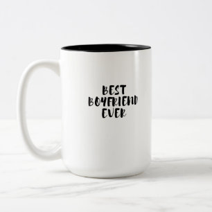 Caneca De Café Em Dois Tons Melhor namorado