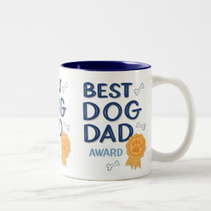 Caneca De Café Em Dois Tons Melhor Pai de Dia de os pais do legal