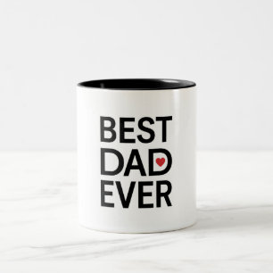 Caneca De Café Em Dois Tons Melhor Pai do Mundo