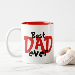 Caneca De Café Em Dois Tons Melhor Pai do Mundo Daddysaurus Dinossauro Bebê