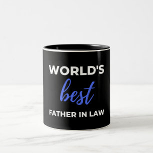 Caneca De Café Em Dois Tons Melhor Pai do Mundo em Direito