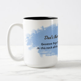 Caneca De Café Em Dois Tons Melhor pai nesta região