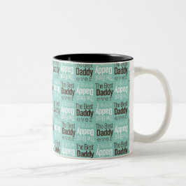 Caneca De Café Em Dois Tons Melhor Pai Nunca