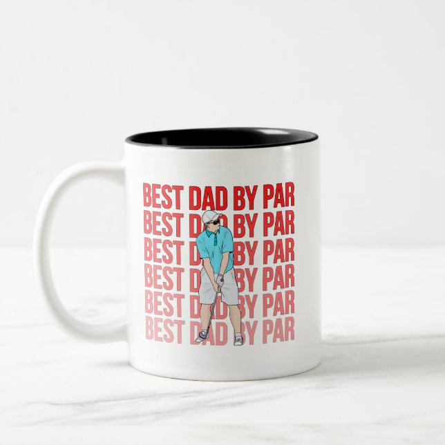 Caneca De Café Em Dois Tons Melhor Pai Por Par (Esquerda)