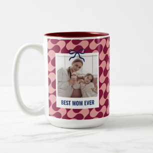 Caneca De Café Em Dois Tons Melhor Presente de Dia das Mães e Aniversário com
