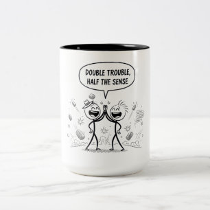 Caneca De Café Em Dois Tons Melhores Amigos Desde 1996, Design