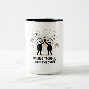 Caneca De Café Em Dois Tons Melhores Amigos Desde 1996, Design