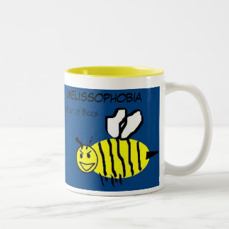 Caneca De Café Em Dois Tons Melissophobia
