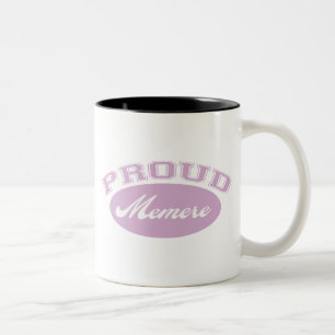 Caneca De Café Em Dois Tons Memere orgulhoso