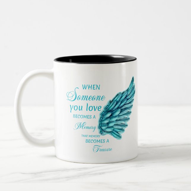 Caneca De Café Em Dois Tons Memória se torna Tesouro (Esquerda)
