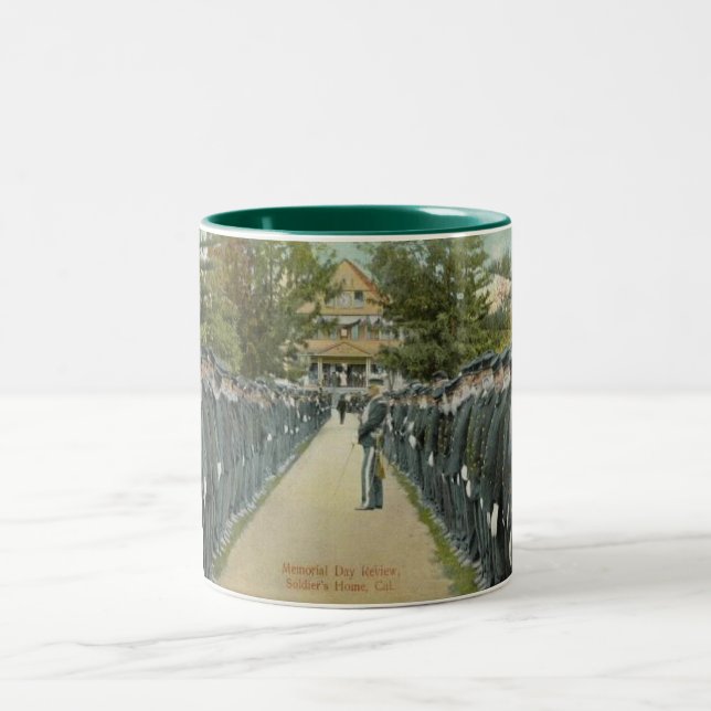 Caneca De Café Em Dois Tons Memorial Day Review (Centro)