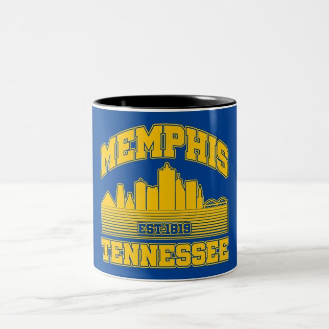 Caneca De Café Em Dois Tons Memphis, Tennessee (Centro)