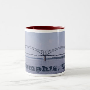 Caneca De Café Em Dois Tons Memphis, TN Coffee Mug
