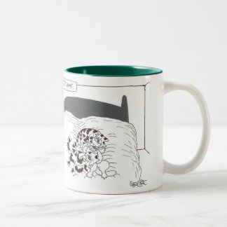 Caneca De Café Em Dois Tons Menage patas