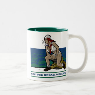 CANECA DE CAFÉ EM DOIS TONS MENINA DO MARINHEIRO