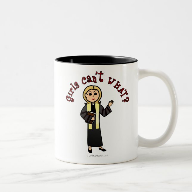 Caneca De Café Em Dois Tons Menina Loira Preacher (Direita)