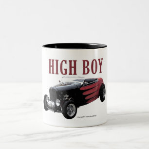 Caneca De Café Em Dois Tons Menino alto