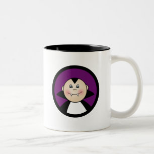 Caneca De Café Em Dois Tons Menino Dracula