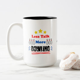 Caneca De Café Em Dois Tons Menos Fale Mais Trendência Engraçada De Boliches
