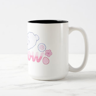 Caneca De Café Em Dois Tons Meowpink