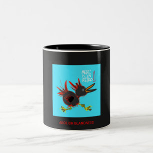 Caneca De Café Em Dois Tons MERC ESTÁ NO RETRO 11 oz. caneca de dois tons