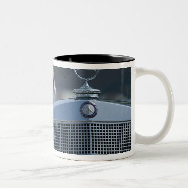 Caneca De Café Em Dois Tons mercedes antigo 4 (Direita)