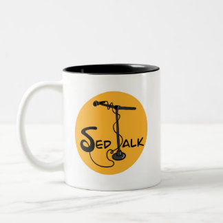 Caneca De Café Em Dois Tons Merch da Sed Talk
