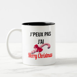 Caneca De Café Em Dois Tons Merry Christmas