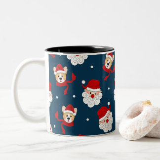 Caneca De Café Em Dois Tons Merry Christmas Mug