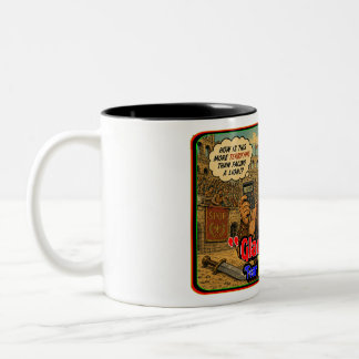 Caneca De Café Em Dois Tons Mesmo Gladiadores Temem Impostos Camisa Divertida 