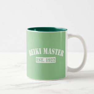 Caneca De Café Em Dois Tons Mestre de Reiki