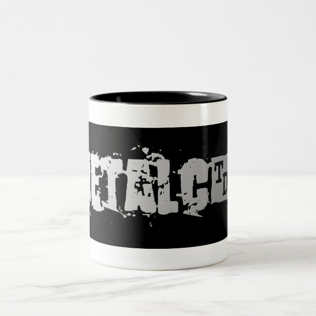Caneca De Café Em Dois Tons Metalcore "caneca " (Centro)