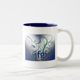 Caneca De Café Em Dois Tons Meu Deus!