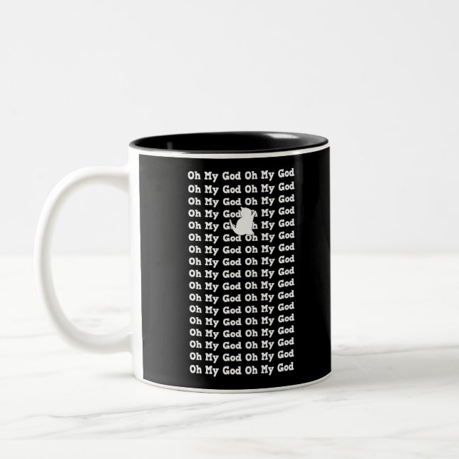 Caneca De Café Em Dois Tons Meu Deus (Esquerda)
